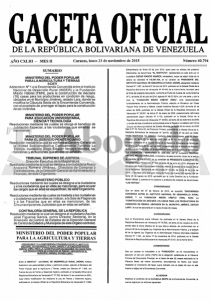 Gaceta Oficial 40794 del 23 noviembre 2015 https:/... 2 CUxjBeTWUAEMMk5