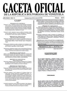Gaceta Oficial 40873 28 marzo 2016 https://t.co/I... 2 CezIZbrW4AAoPYb