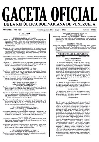 #Extra El Gobierno creo la Corporación Única de Se... 1 Ci PCfeWYAA9Ywb