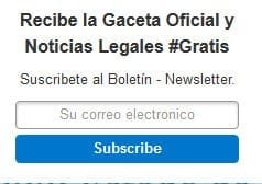 Suscripción a Gaceta Oficial y Alertas Legales htt... 10 CjYh4KBVAAIX0dZ