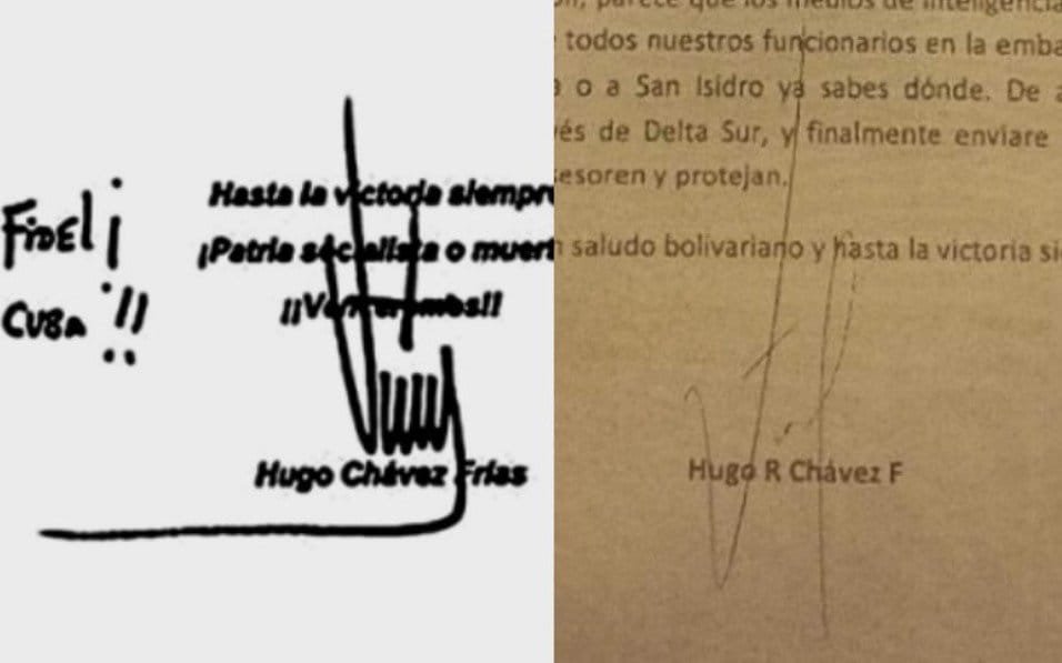 ¿Firmas de Chávez en Perú? https://t.co/5nLo1BBvS... 3 ClUV7vIWQAA5aHH