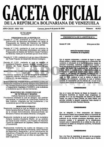 Horario laboral a partir del día 13/6/2016 Gaceta... 1 Cm3cQU0WEAEFXg