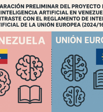 Comparación Preliminar del Proyecto de Ley de Inteligencia Artificial en Venezuela en Contraste con el Reglamento de Inteligencia Artificial de la Unión Europea (2024/1689)