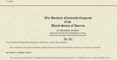 GENIUS Act (Ley de Orientación y Establecimiento de Innovación Nacional para Monedas Estables de EE.UU.) 5 GENIUS Act (Ley de Orientación y Establecimiento de Innovación Nacional para Monedas Estables de EE.UU.)