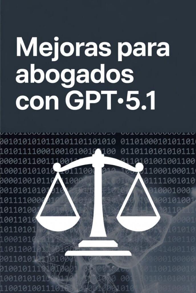 Las mejoras de GPT‑5.1 y su impacto en el ejercicio profesional del Derecho 1 Las mejoras de GPT‑5.1 y su impacto en el ejercicio profesional del Derecho