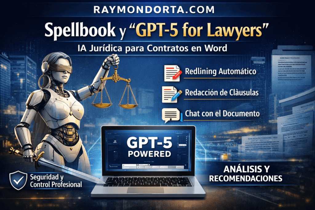GPT-5 para abogados y Spellbook: revisión jurídica y criterios de adopción responsable