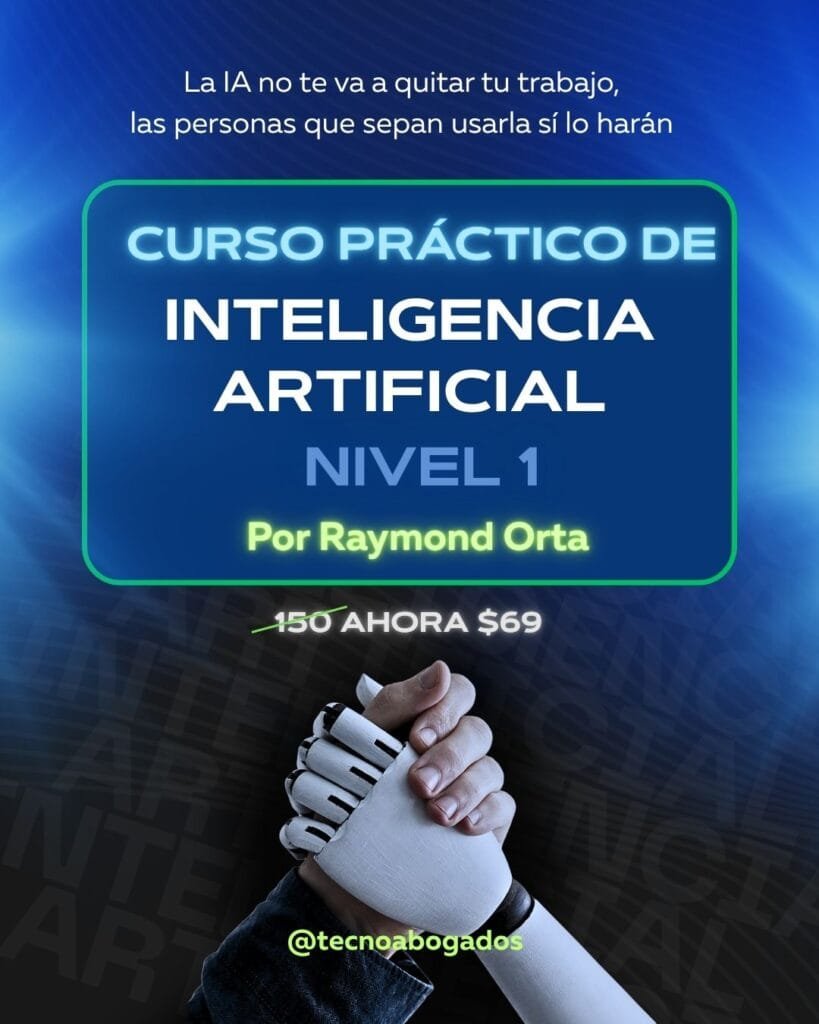 Curso práctico de Inteligencia Artificial - Nivel 1 1 Curso IA POSTS