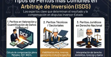 Análisis de los tipos de peritos más comunes en el arbitraje de inversión (ISDS / inversor-Estado)