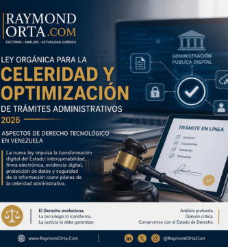 Breve análisis de la Ley Orgánica para la Celeridad y Optimización de Trámites Administrativos (2026)