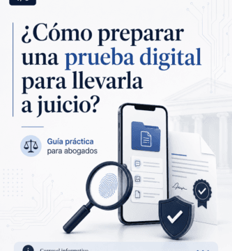 Preanálisis y preparación de pruebas digitales para su incorporación en procesos judiciales