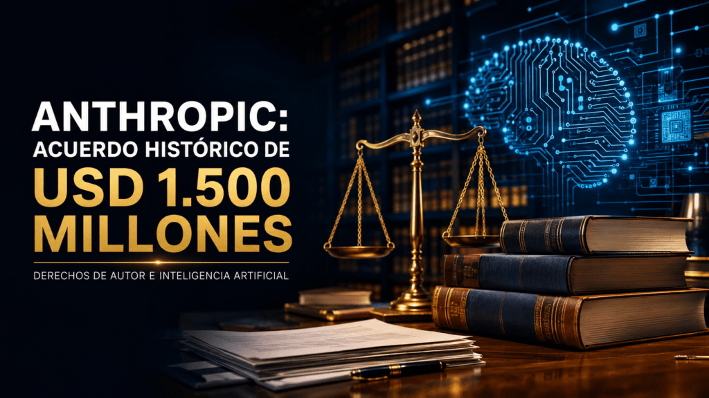 Estados Unidos aprueba un acuerdo histórico de USD 1.500 millones por el uso de libros pirateados para entrenar inteligencia artificial