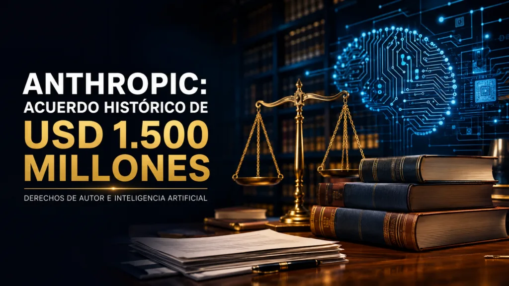 Estados Unidos aprueba un acuerdo histórico de USD 1.500 millones por el uso de libros pirateados para entrenar inteligencia artificial