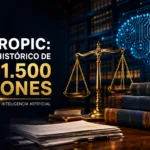 Estados Unidos aprueba un acuerdo histórico de USD 1.500 millones por el uso de libros pirateados para entrenar inteligencia artificial