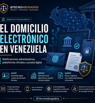 El domicilio electrónico en Venezuela