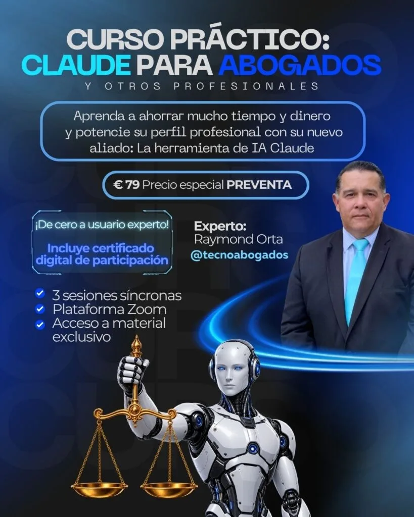 Curso Práctico de Claude Legal para Abogados y Otros Profesionales