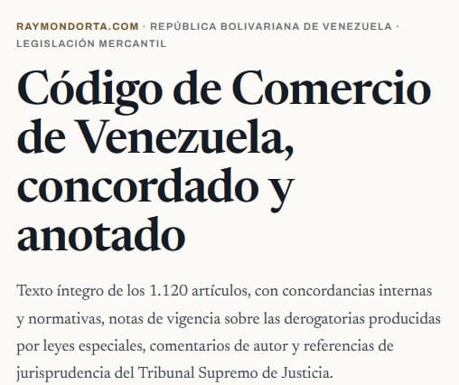 Código de Comercio Anotado y Concordado 1 Código de Comercio Anotado y Concordado