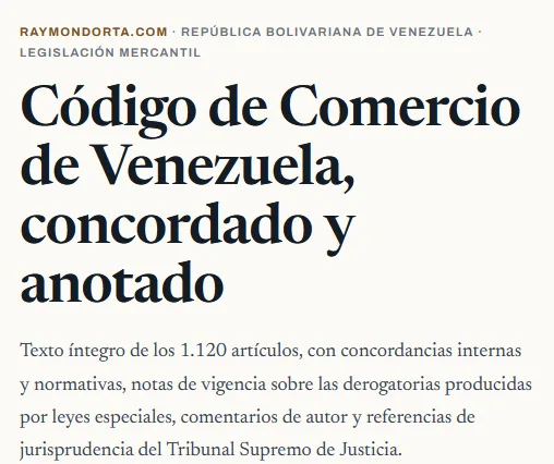 Código de Comercio Anotado y Concordado 1 Código de Comercio Anotado y Concordado