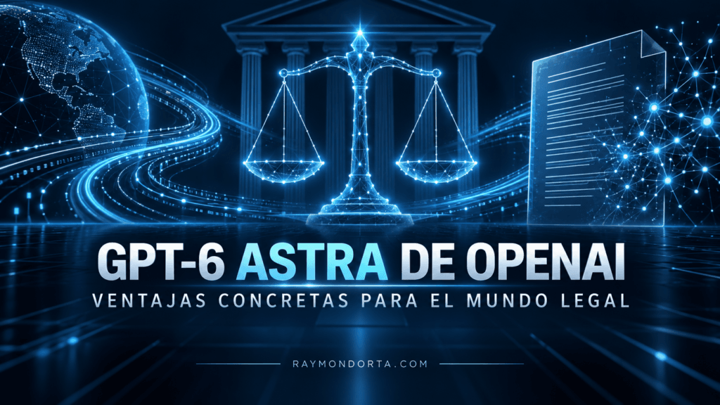PT-6 Astra de OpenAI: ventajas concretas para el mundo legal