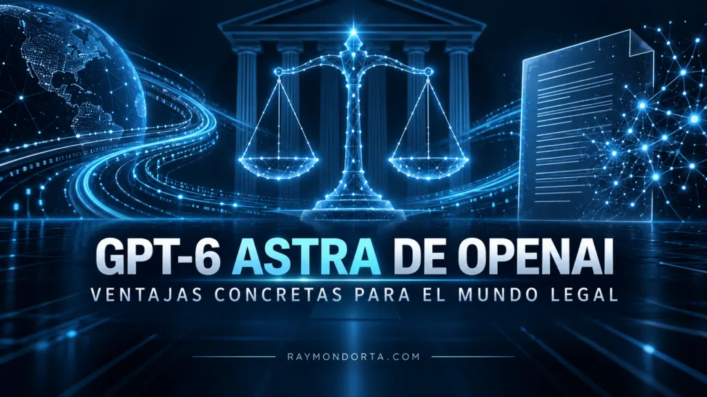 PT-6 Astra de OpenAI: ventajas concretas para el mundo legal