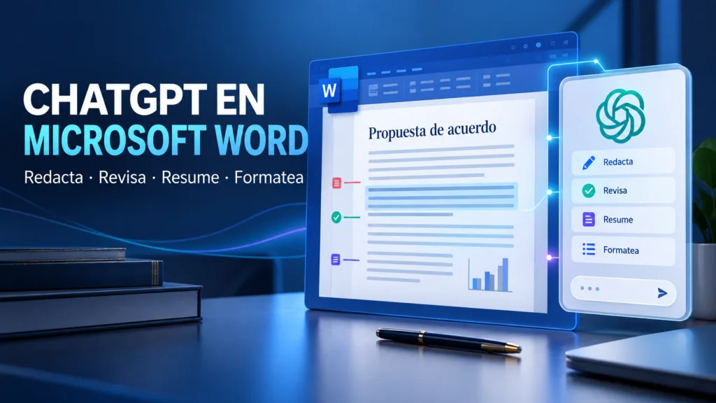ChatGPT llega a Microsoft Word: redactar, revisar y organizar documentos sin salir de Office 1 ChatGPT llega a Microsoft Word: redactar, revisar y organizar documentos sin salir de Office