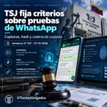 El TSJ establece criterios sobre la validez de las pruebas digitales de WhatsApp