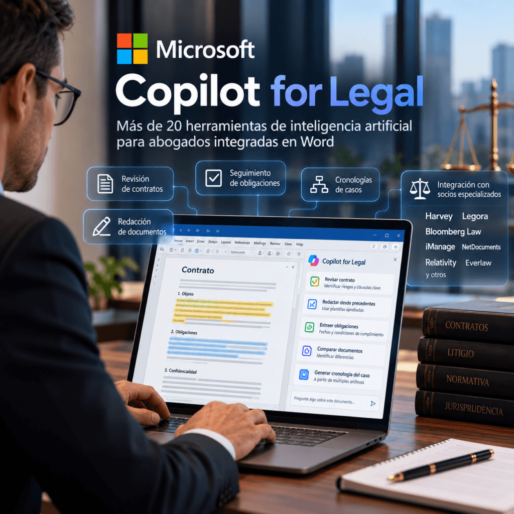 Microsoft lanza Copilot for Legal 1 Microsoft lanza Copilot for Legal